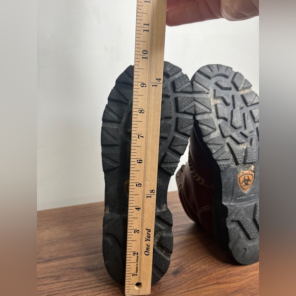 ARIAT Canyon Women’s size 7B Leather Lace Up Riding Work Boots Outdoors Hiking - Picture 11 of 13